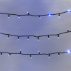 Гирлянда светодиодная Дюраплей LED 20м 200 LED черный каучук Синий 315-153