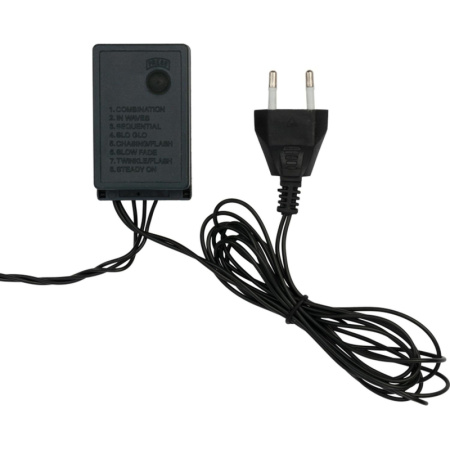 Гирлянда светодиодная Мультишарики 17,5мм,10м, зелен ПВХ, 80, RGB 303-509-6