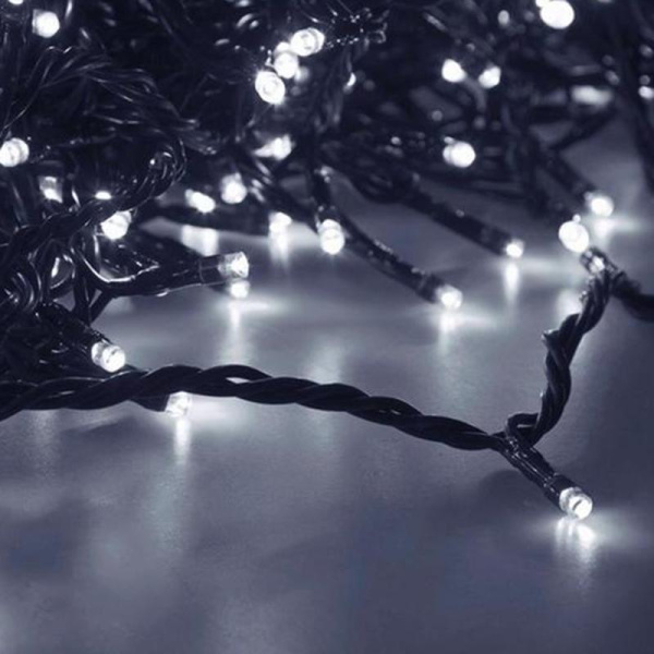 Гирлянда светодиодная LED ClipLight 24V, 5 нитей по 20 м Белый мерц 323-605