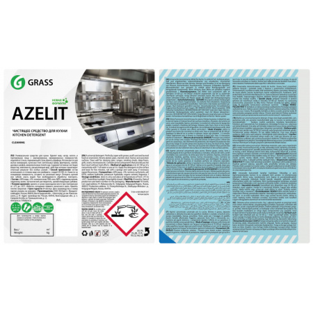 Профхим д/кухни чистящ д/пищ.оборуд Grass/Azelit,5л(Н/Формула)
