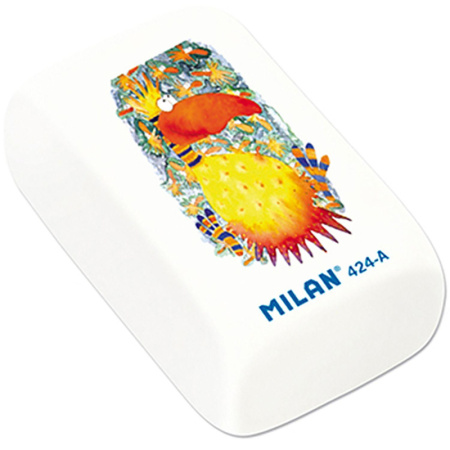Ластик каучуковый Milan с рисунком CMM424A (ДС)
