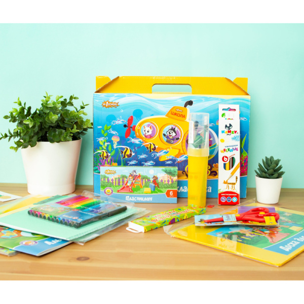 Набор первоклассника №1 School  Шустрики 28 предметов