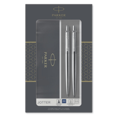 Набор пишущих принадл. PARKER Jotter Stainless Steel шар.ручка+карандаш