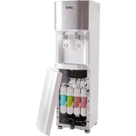 Пурифайер LC AEL 70s, 1100Вт, бак горяч.7л, бак холодн.9л, (белый/серый)