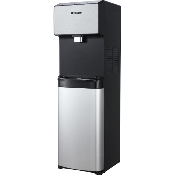 Кулер для воды HotFrost V450ASM, 650Вт, бак холод. 3.6л,горяч. 1л, (серебр)