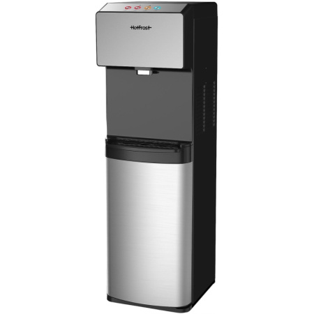 Кулер для воды HotFrost V450ASM, 650Вт, бак холод. 3.6л,горяч. 1л, (серебр)