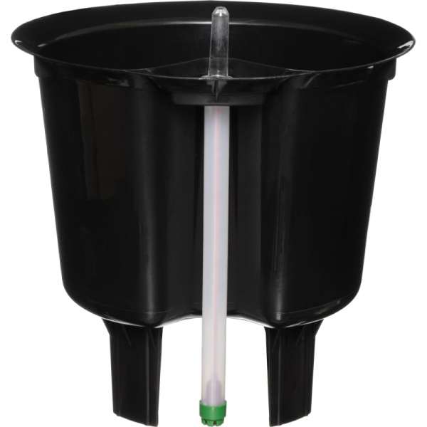 Горшок цветочный с автополивом  КОМФОРТ 12л белый ПИ-33-9ТХ