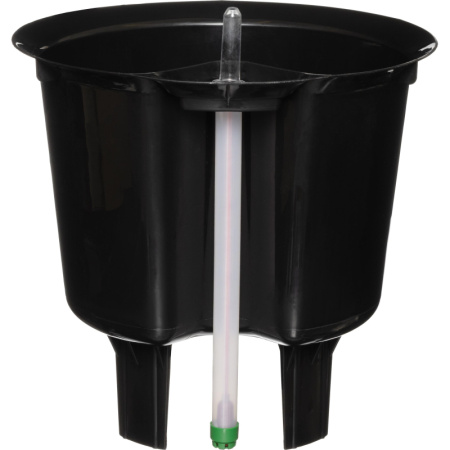 Горшок цветочный с автополивом  КОМФОРТ 12л белый ПИ-33-9ТХ