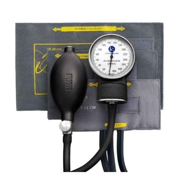 Тонометр механический LITTLE DOCTOR LD-80 без стетоскопа, с тремя манжетами