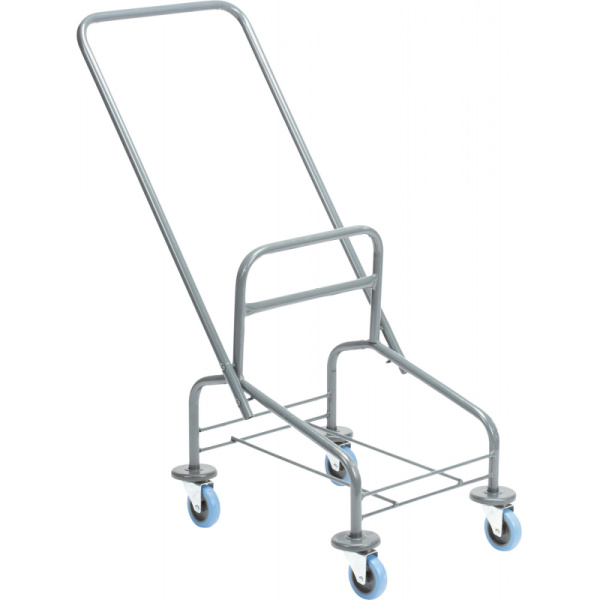 Тележка уборочная одноведерная 25л отжим, контейнер, мет.каркас ТК722