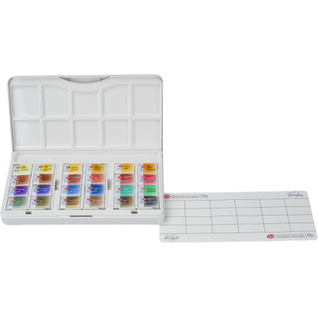 Краски акварельные Санкт-Петербург 24 шт х2,5 мл, 1942017