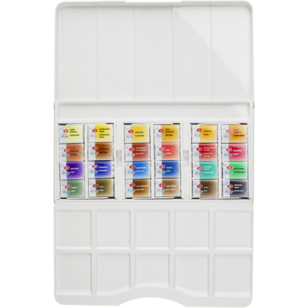 Краски акварельные Санкт-Петербург 24 шт х2,5 мл, 1942017