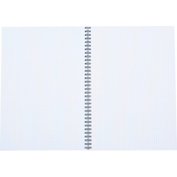 Бизнес-тетрадь А4,96л,кл,греб,ламин.обл. Attache Selection Fluid Серо-Голуб