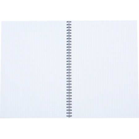 Бизнес-тетрадь А4,96л,кл,греб,ламин.обл. Attache Selection Fluid Серо-Голуб