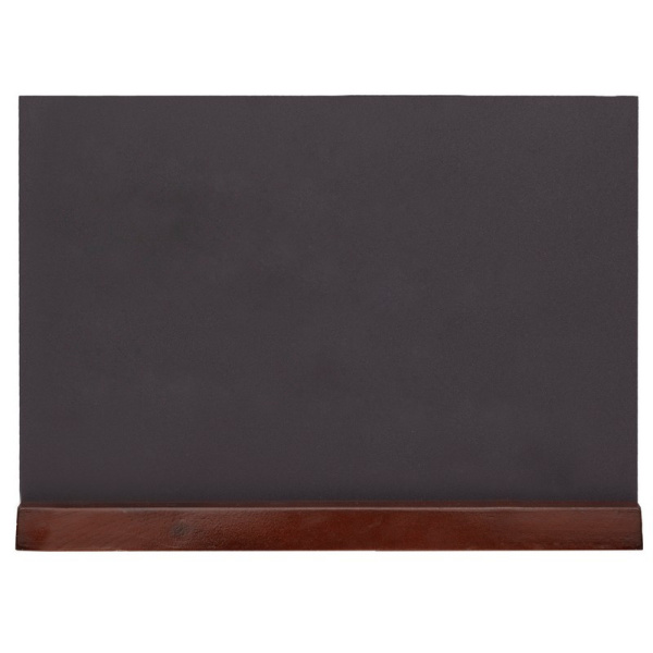 Табличка меловая настольная Attache А4 горизонт двуст-я на дерев. Подставке