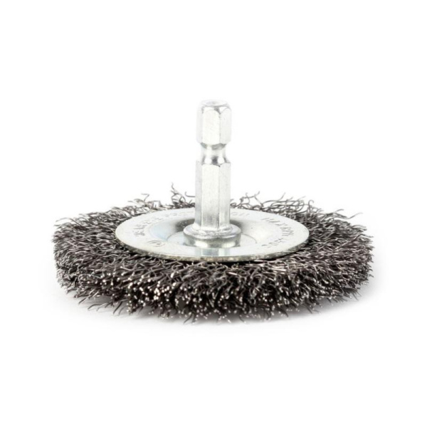 Корщетка EDGE by PATRIOT для дрели 65мм с хвост. НЕХ, круглая(813010020)