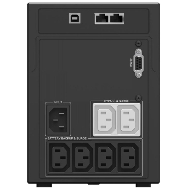 ИБП Ippon Smart Power Pro II 1600, 1600VA/960Вт, черный