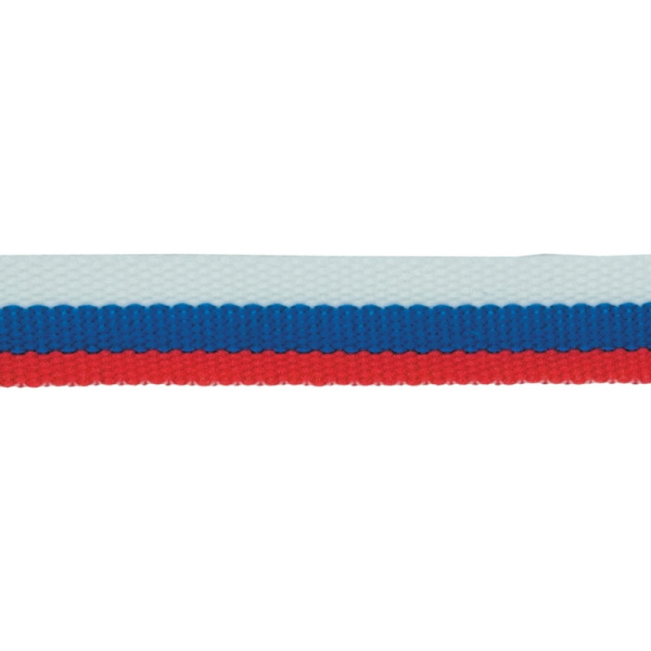 Лента для медалей 10 мм цвет триколор  LN5f
