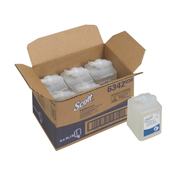 Картридж с жидким мылом пенным KK Scott Control д/част.испол.1 л 6карт.6342