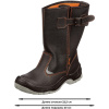 Сапоги Мистраль ПУ/ТПУ с МП и МС р.36 (104327)