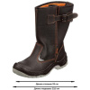 Сапоги Мистраль ПУ/ТПУ с МП и МС р.37 (104327)