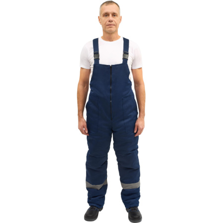 Костюм рабочий зимний муж з12-КПК с СОП син/вас 60-62/182-188