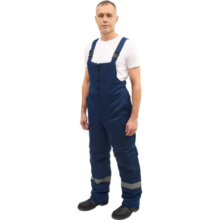 Костюм рабочий зимний муж з12-КПК с СОП син/вас 60-62/182-188