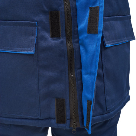 Костюм рабочий зимний муж з12-КПК с СОП син/вас 60-62/182-188