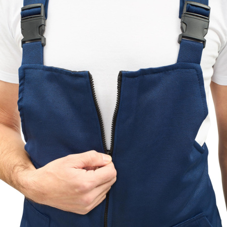 Костюм рабочий зимний муж з12-КПК с СОП син/вас 60-62/182-188