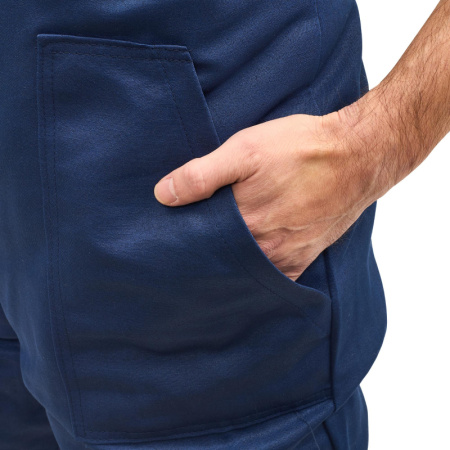 Костюм рабочий зимний муж з12-КПК с СОП син/вас 60-62/182-188