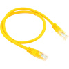 Патч-корд UTP Cablexpert PP10-0.25M/Y кат.5e, 0.25 м, литой, (желтый)
