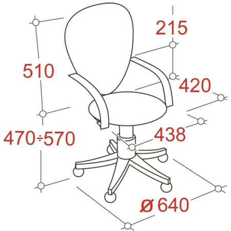 Кресло UP_Йота М-805 white pl сетка голубой, пластик белый, хром