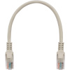 Патч-корд UTP Cablexpert PP12-0.25M кат.5e, 0.25м, литой, сер