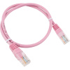 Патч-корд UTP Cablexpert PP12-0.5M/RO кат.5e, 0.5м, розовый