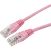 Патч-корд UTP Cablexpert PP12-0.5M/RO кат.5e, 0.5м, розовый