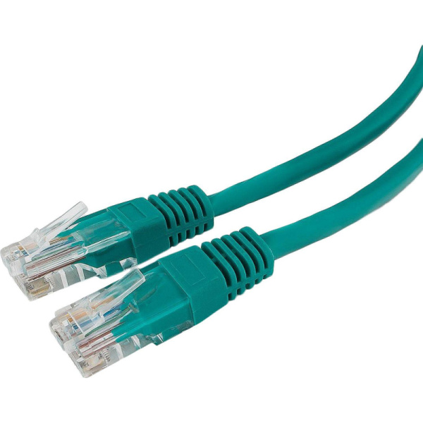 Патч-корд UTP Cablexpert PP12-1.5M/G кат.5e, 1.5м, зелёный
