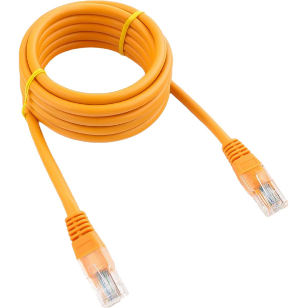 Патч-корд UTP Cablexpert PP12-1.1.5M/O кат.5e, 1.5 м, оранжевый