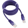 Патч-корд UTP Cablexpert PP12-1.5M/V кат.5e, 1.5 м, фиолетовый