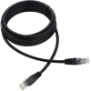 Патч-корд UTP Cablexpert PP12-3M/BK 5e, 3м, чёрный