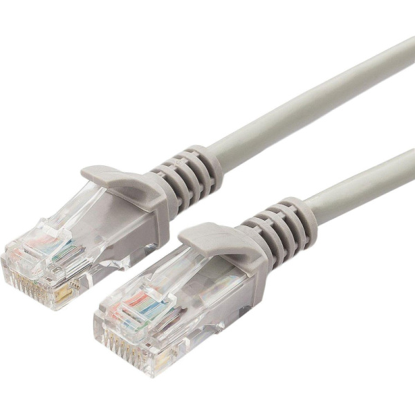 Патч-корд UTP Cablexpert PP12-5M кат.5e, 5м, серый