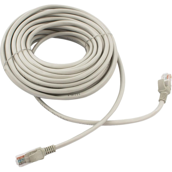 Патч-корд UTP Cablexpert PP12-15M кат.5e, 15м, серый