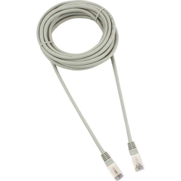 Патч-корд FTP Cablexpert PP22-5m кат.5e, 5м, серый