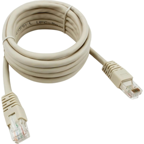Патч-корд UTP Cablexpert PP6U-3M кат.6, 3м, серый
