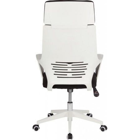 Кресло BN_Y_EСhair-680 TS ткань черный, пластик белый