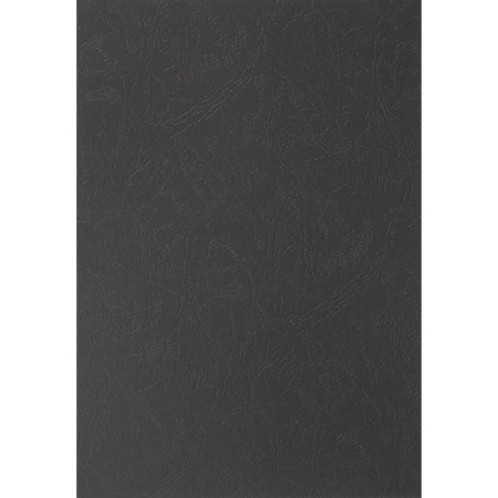 Обложки для переплета картонные  чер.кожа А4,230г/м2,100шт/уп