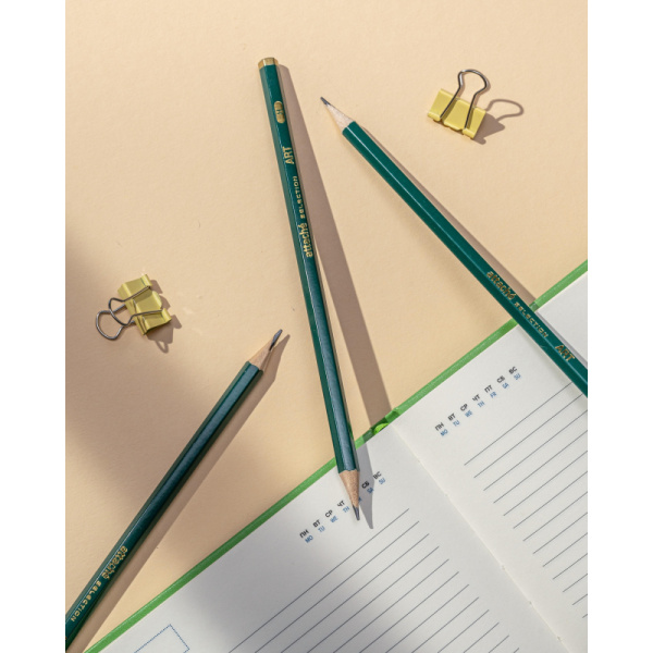 Карандаш чернографитный Attache Selection Art, H, шестигр, б/ласт