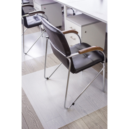 Коврик напольный BSL_EChair полипроп. матовый 1000х1000х1,2 мм парк./ламин