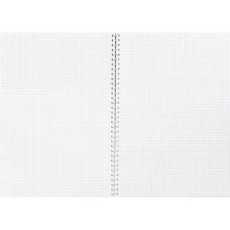 Бизнес-тетрадь А4,80л,кл,греб,обл.мат.лам. Attache Selection Pastel Полосы