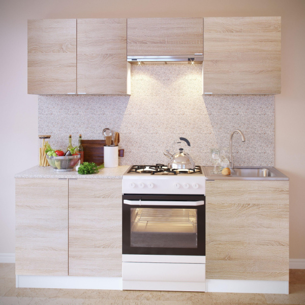 Шкаф Сокол настенный ПН-08 800x300x600 Дуб Сонома