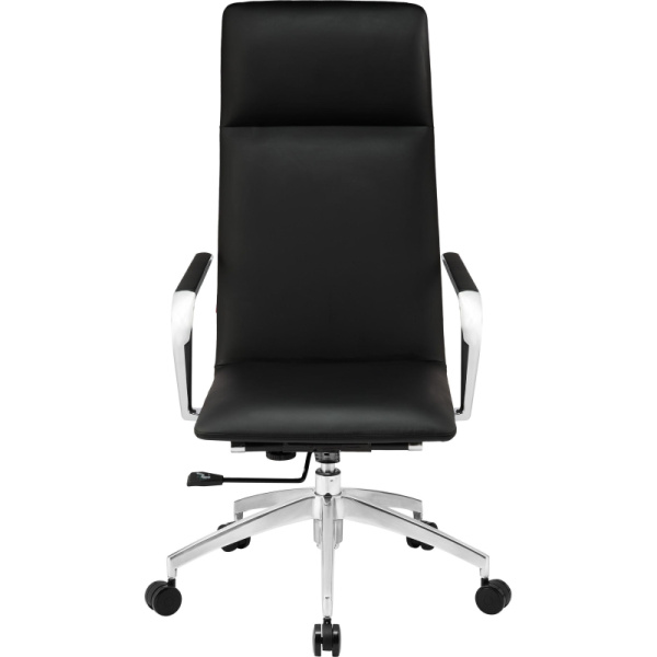 Кресло BN_Jl_EChair-593 TPU экокожа черный, алюминий